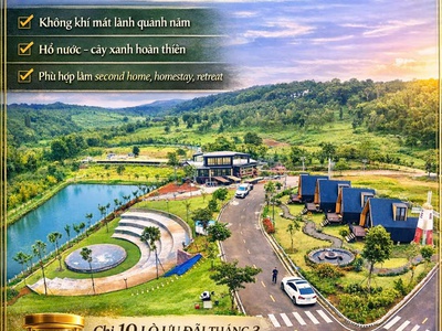  ĐẤT nghỉ dưỡng VIEW HỒ   LÀNG OMM BẢO LỘC 0