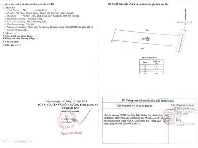 Chính chủ cần bán gấp đất tại nhơn thạnh trung 4
