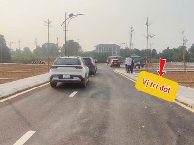 Bán gấp lô đất diện tích 100m2 trục chính hòa lạc sát khu cnc lh 0812095976 1