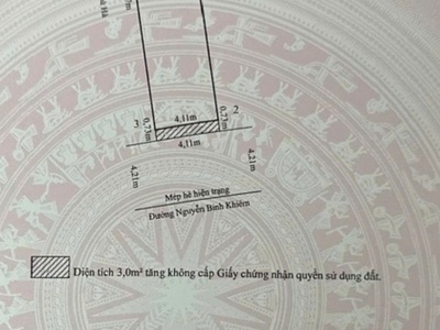 Tiềm năng cực đại - 2 mặt tiền đường nguyễn bỉnh khiêm - hải phòng 3