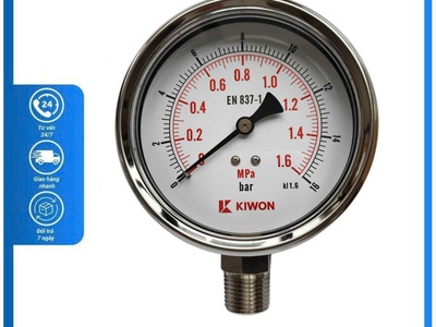 Đồng hồ áp suất Kiwon dải đo 0-16 bar MPA Dantek tại Hà Tĩnh 0