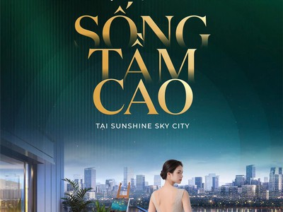 Chiết khấu 1 khi booking sớm v8 tại sunshine sky city với giá từ 98 triệu/m2 chưa vat, kpbt 0