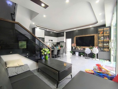 Thái thịnh   65m    6 tầng   mt 5m   16,6 tỷ lô góc   ô tô 10m   ô chờ thang máy   nhà dân xây cực 0