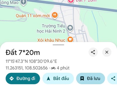 Đất đẹp   giá tốt    chính chủ cần bán gấp tại  xã hải ninh, huyện bắc bình, bình thuận 2