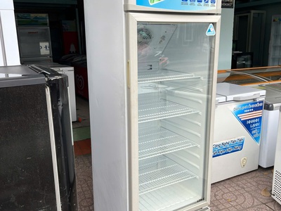Thanh lý tủ mát 1 cửa kính Aqua -Dung tích 300L   máy chạy êm, lạnh sâu -  Nhật Bản 0
