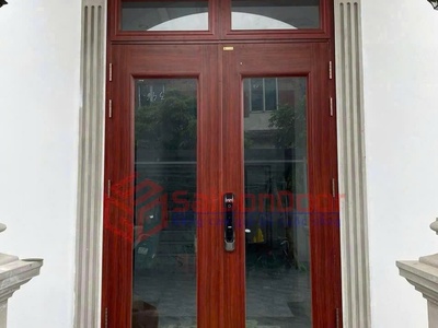 Cửa thép vân gỗ 0