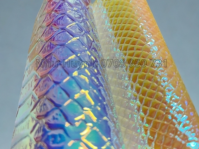 Vải hologram giả da mua ở đâu - Altek pvc film 0