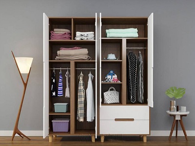 Tủ quần áo 4 cánh kiểu hàn quốc - giải pháp lý tưởng kết hợp giữa tiện nghi và thẩm mỹ 0