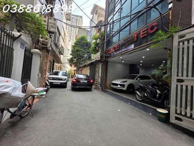 Bán nhà phân lô đẹp giá hạ chào rẻ nhất cầu giấy - 105m x 6t, mt 4,7m -  ô tô tránh, có gara - kinh 0