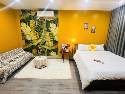 Cho thuê căn Studio Vinhomes Ocean Park, full đồ đẹp, tầng cao, chỉ 6tr/tháng. 6