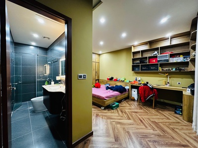 Cho thuê biệt thự liền kề Vinhomes Ocean Park, hoàn thiện full 5 tầng, có thang máy, nội thất luxury 6