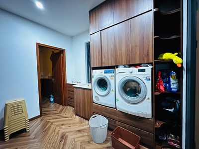 Cho thuê biệt thự liền kề Vinhomes Ocean Park, hoàn thiện full 5 tầng, có thang máy, nội thất luxury 9