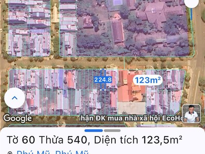 Chính chủ cần bán lô đất mặt iền siêu đẹp trục đường phạm văn đồng, dt 123,2m2, giá đầu tư 4