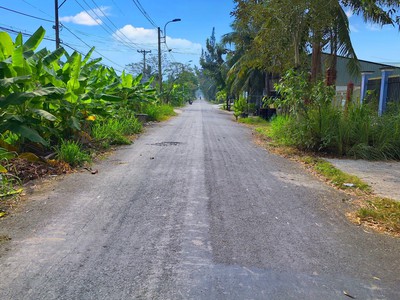 Cần bán 299m2 đất thổ cư và nhà cấp 4 mt đường đê số 2 0