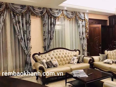 Rèm Cửa Phòng Khách Tân Cổ Điển Cao Cấp   Giải Pháp Trang Trí Sang Trọng Cho Không Gian 3