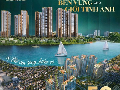 Sunshine sky city tòa v8, v9 nhận giữ chỗ sớm chiết khấu 1 giá từ 98 triệu/m2 2