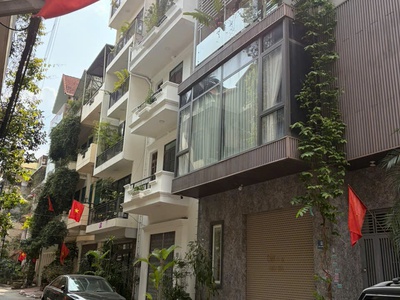 Siêu phẩm, bán nhà phân lô lạc long quân, ô tô vào nhà, 6 tầng thang máy 30 tỷ 0