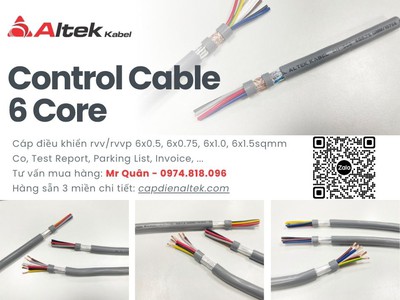 Cáp điện 6 lõi Altek Kabel, CT-500 SH-500 1