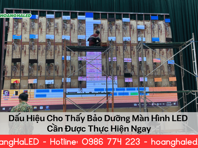 Dấu Hiệu Cho Thấy Màn Hình Led Cần Được Bảo Dưỡng 0