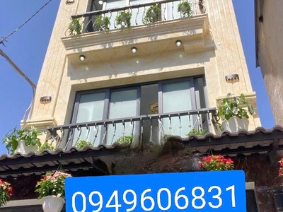 Bánnhà 4 tầng đẹp quang trung p.gò vấp chỉ 6 tỷ - full ntcc - tt 0