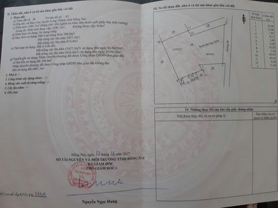 Chính chủ bán đất bàu cạn, long thành, đồng nai- 4.381m2, có 300m thổ cư, còn lại là cln 4