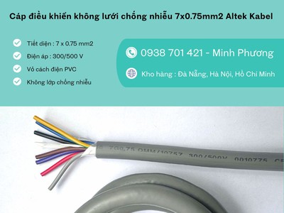 Cáp tín hiệu không lưới Altek Kabel 7x0.75mm2 kho tại Đà Nẵng, Hà Nội, Hồ Chí Minh 2