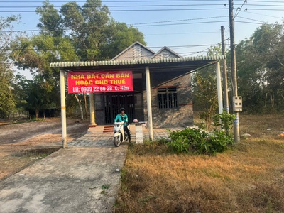 Chính chủ cần bán đất tặng nhà mặt tiền, vị trí đẹp tại an lập, dầu tiếng. 3