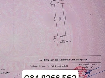 Bán lô đất mặt ngõ thông Cái Tắt , An Đồng , An Dương 2