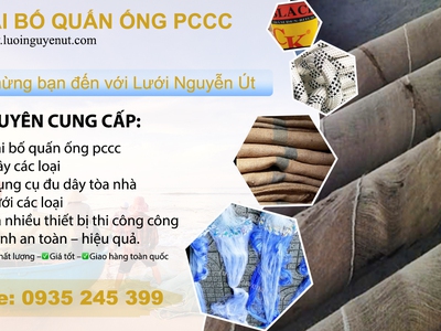 Vải bố quấn ống pccc út nguyễn 6