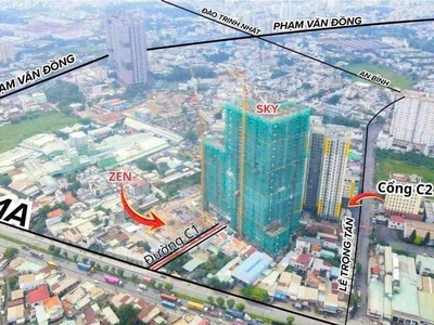 Giỏ hàng căn đẹp Picity Sky Park, hỗ trợ lãi 36 tháng, thanh toán trc 390triệu. 2