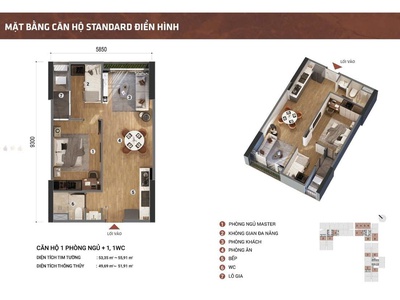 Giỏ hàng căn đẹp Picity Sky Park, hỗ trợ lãi 36 tháng, thanh toán trc 390triệu. 5