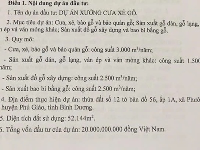 Bán đất trống Phước Hòa, Phú Giáo 48.405m 4