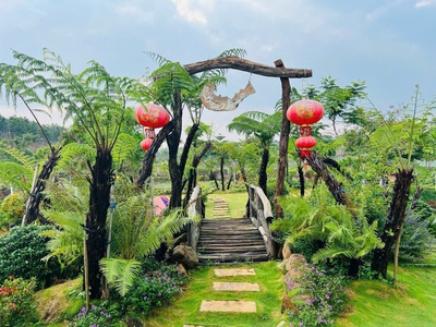 ĐẤT NGHỈ DƯỠNG VIEW hồ   làng omm bảo lộc 2