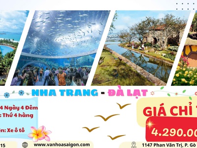 Nha Trang - Đà Lạt 4N4Đ 2026 sgc 0