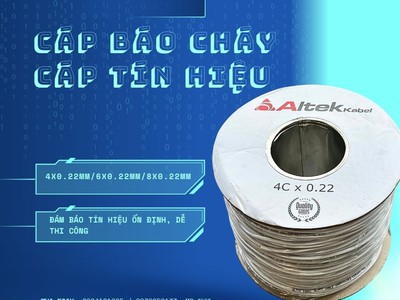 Cáp tín hiệu cho hệ thống điện công nghiệp 2