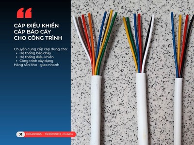 Cáp tín hiệu cho hệ thống điện công nghiệp 1