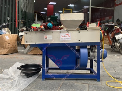 Máy bóc vỏ lụa đậu phộng, máy bóc vỏ lụa lạc rang 3