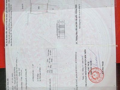 Đất đẹp cần bán xã thới tam thôn hóc môn chỉ 4 tỷ 550 triệu 3