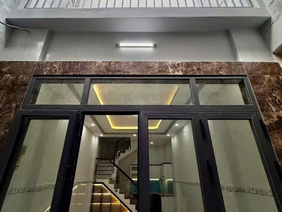 Chỉ 5 tỷ nhỉnh - tân phú - hẻm 1 sẹc - gần mặt tiền - 36m2 - 4 tầng - 2pn 4