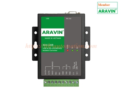 Bộ chuyển đổi cách ly USB sang RS232 RS485 RS422 Aravin ACC-USB 1