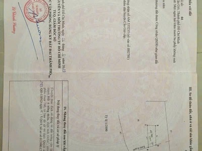 Cần bán đất mặt tiền đường rừng sác an thới đông, cần giờ, tp.hcm 3