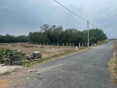 Cần bán đất mặt tiền đường rừng sác an thới đông, cần giờ, tp.hcm 0