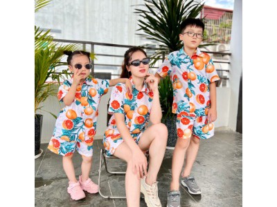 XƯỞNG IN MAY ABABA Chuyên sỉ lẻ SET đồ đi biển cho gia đình, đồng phục nhóm, team building tại Hà Nộ 1