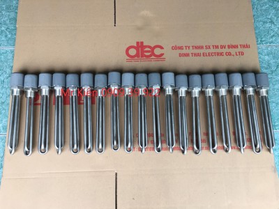 Điện trở đun nước đầu ren 49,59,...bảo hành 06 tháng 0