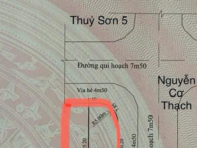 Bán đất 2 mặt tiền Nguyễn Cơ Thạch - Thủy Sơn 5 quận Ngũ Hành Sơn 2