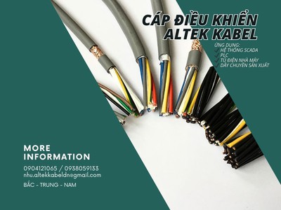 Cáp điều khiển chống nhiễu dùng cho PLC và biến tần 0