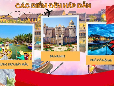 Đà Nẵng - Hội An -  Rừng dừa Bảy Mẫu LỄ 30/4 1