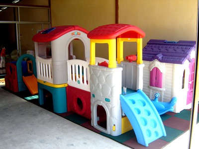 Bí quyết giữ chân khách gia đình   cầu trượt liên hoàn ngoài trời siêu bền giá tận xưởng 12