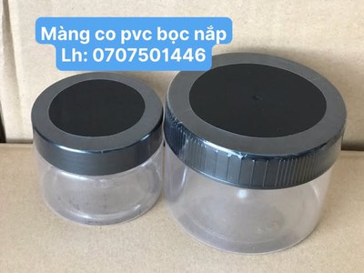 Màng co PVC bọc nắp hũ 1
