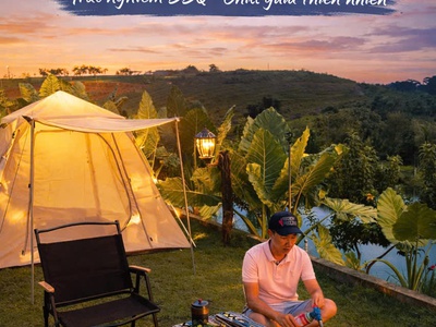 ĐẤT NGHỈ DƯỠNG VIEW hồ làng omm bảo lộc 0